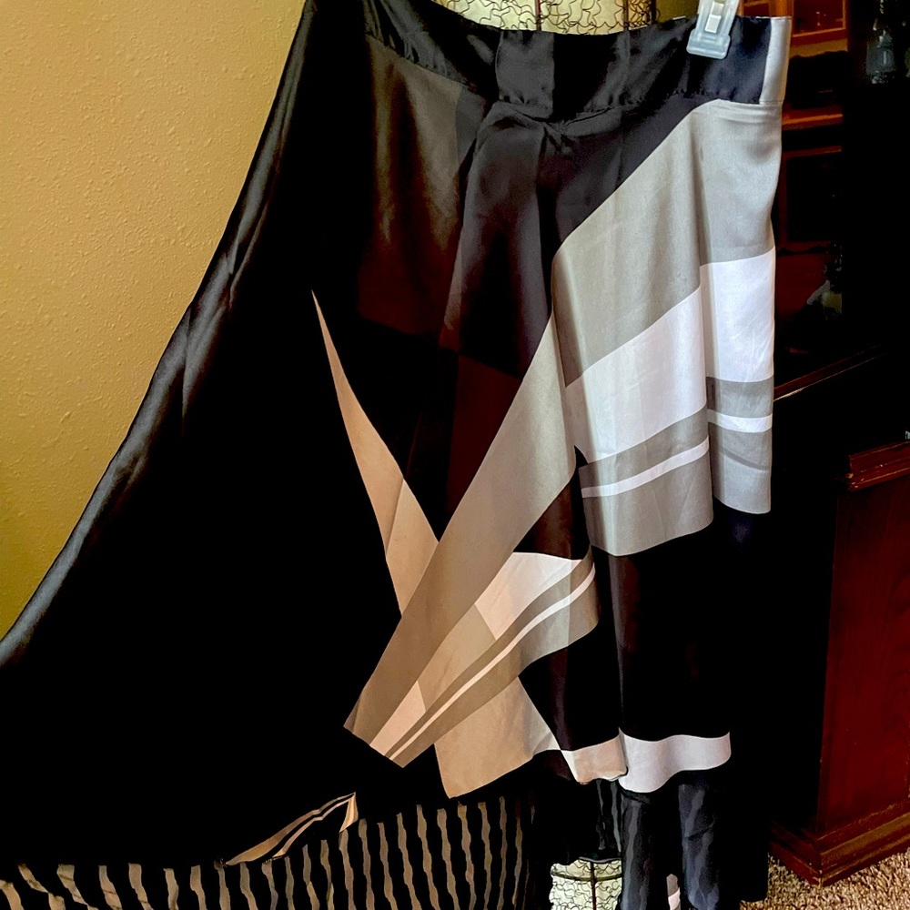 Reversible wrap around skirt